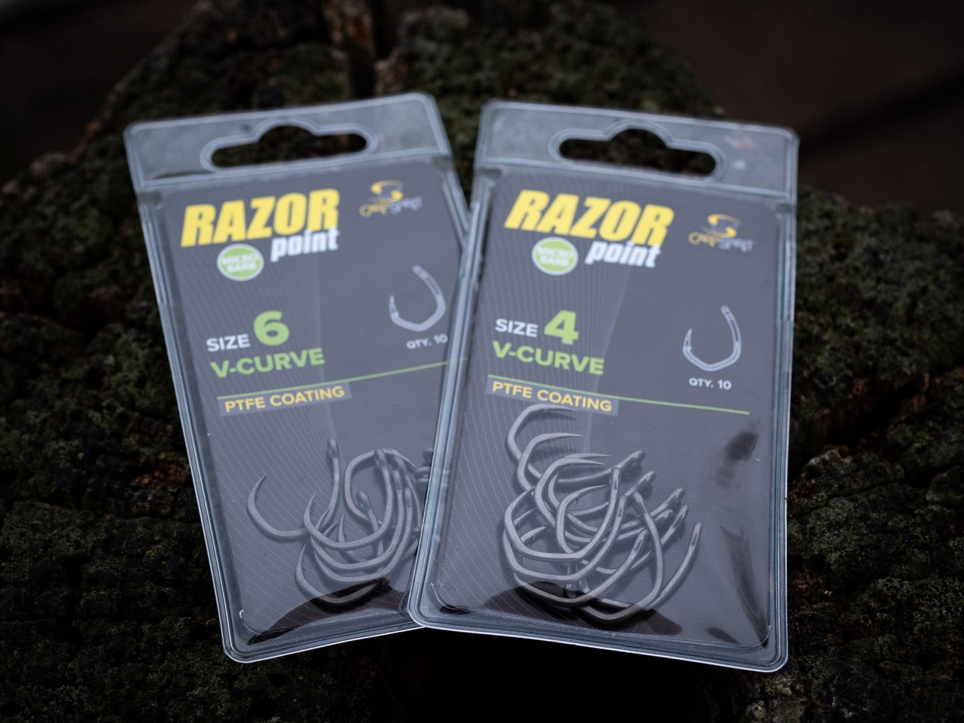 Hooks Carp Spirit V-Curve, 10pcs/envelope
