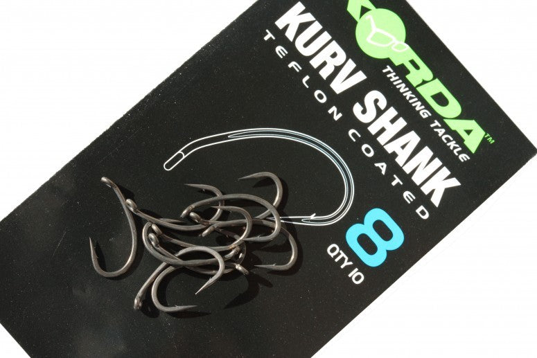 Hooks Korda Kurv Shank, 10pcs/envelope