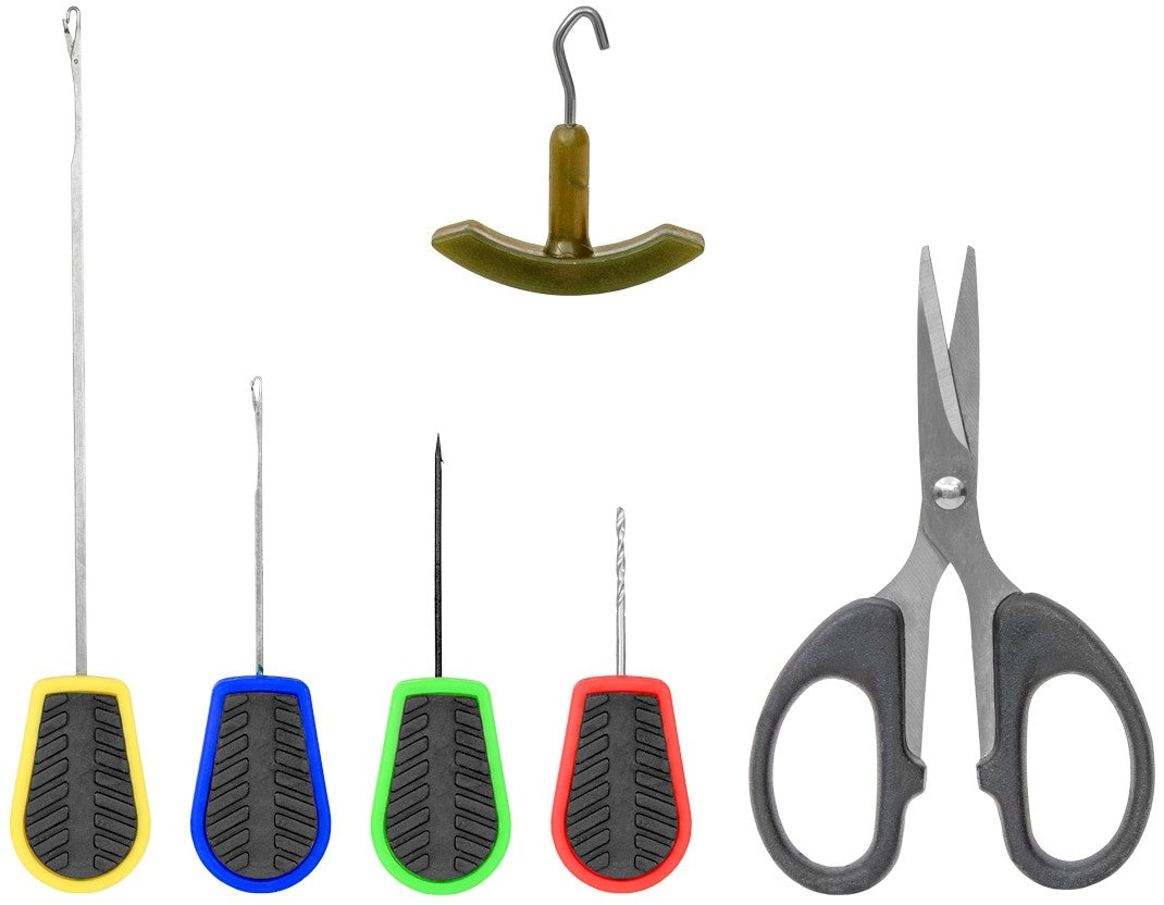 كاملة مجموعة الكارب تكبير الإبرة والمقصات ، 6 قطع/نفطة