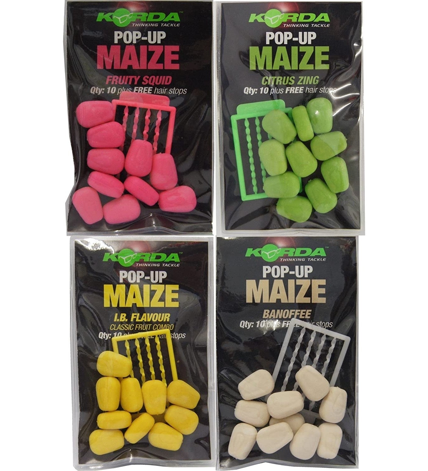 Corn floating Korda pop-up, Maize 10pcs/envelope