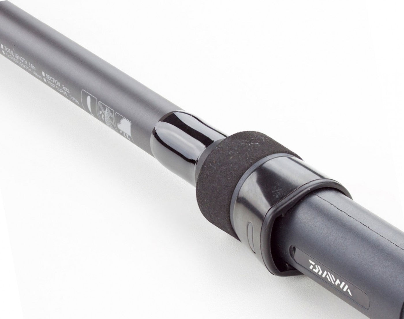 Rod Daiwa Black Widow Carp, 3,90μ, 3,5 λίβρες, 2 τείχους