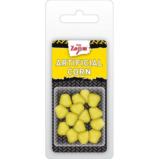 Corn artificial floating carp zoom, yellow, 15pc/envelope